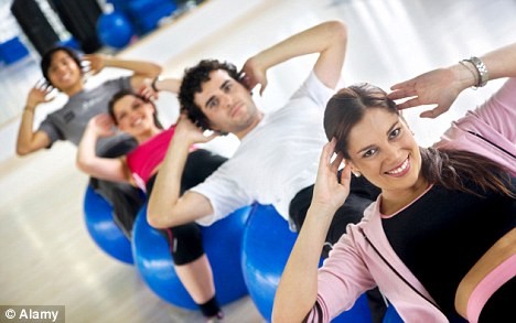 Physically active people have more enthusiasm