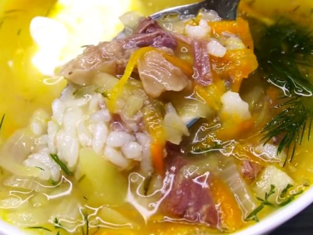 Pickle with rice and pickles: simple recipes