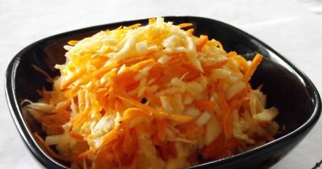 Pickled cabbage for the winter with citric acid