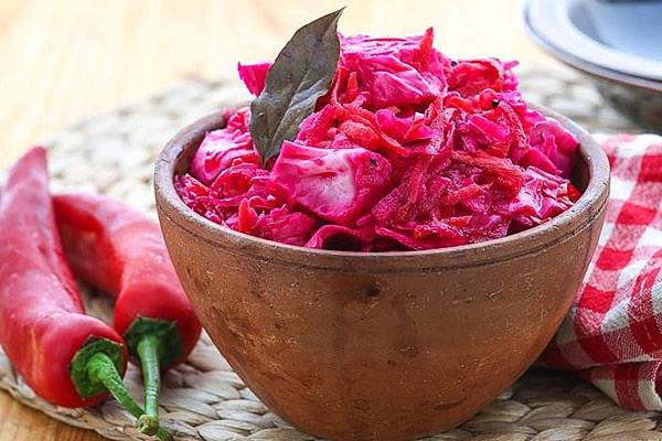 Pickled cabbage for the winter with citric acid