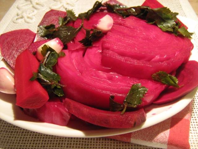 Pickled cabbage in Georgian: recipe