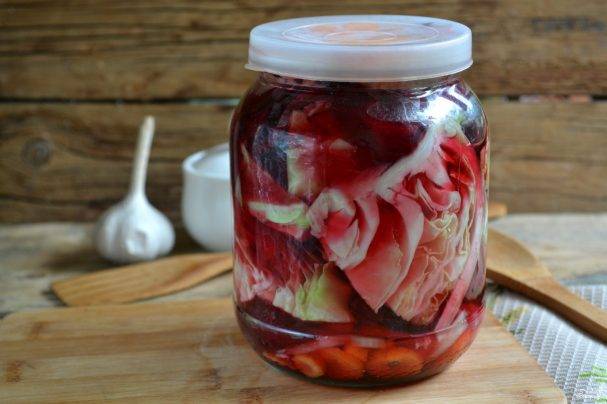 Pickled cabbage in Georgian: recipe