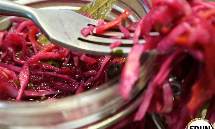 Pickled cabbage in Georgian: recipe