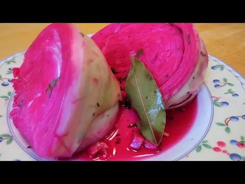 Pickled cabbage in Georgian: recipe