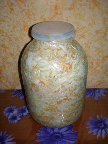 pickled cabbage recipe without vinegar