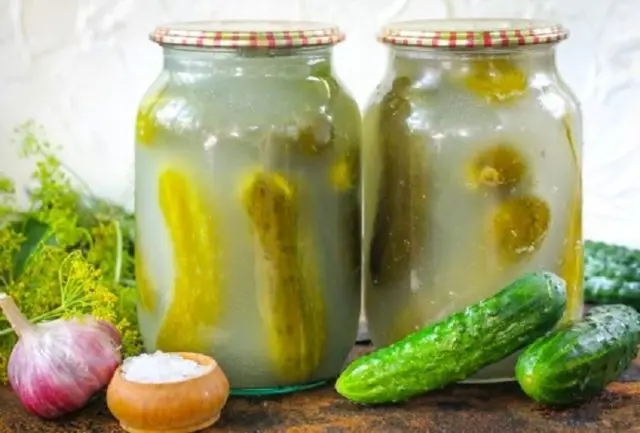 Pickled cucumbers become cloudy (fermented) in a jar: how to fix, causes of cloudiness during pickling, pickling, canning