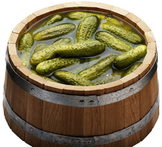 Pickled cucumbers in a barrel, in a bucket: 12 recipes for the winter