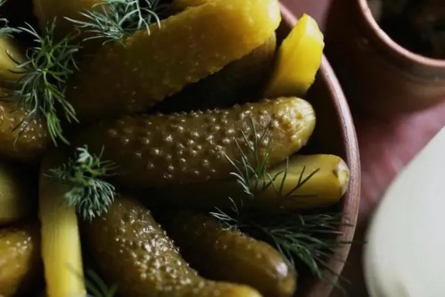 Pickled cucumbers in a barrel, in a bucket: 12 recipes for the winter