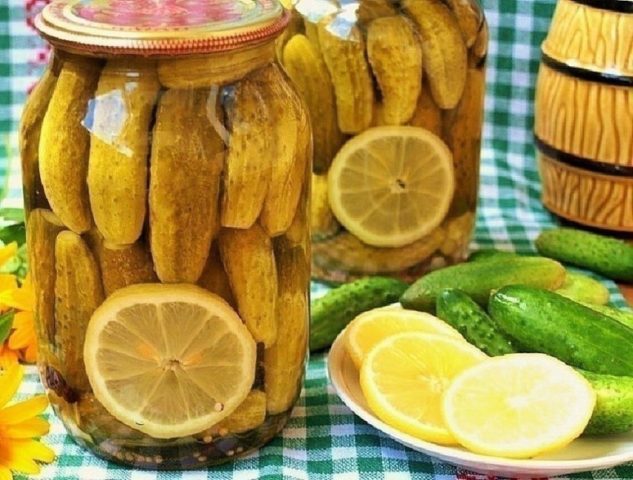 Pickled cucumbers with lemon for the winter: recipes, reviews