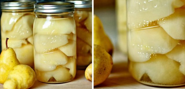 Pickled pears for the winter: recipes