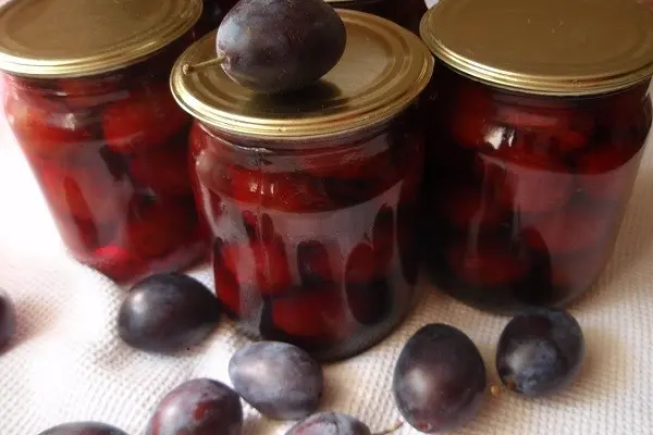 Pickled plums