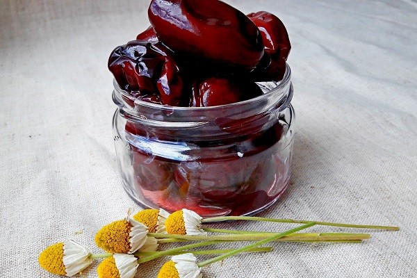 Pickled plums