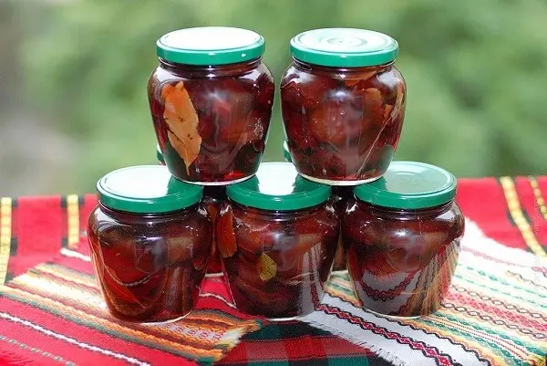 Pickled plums