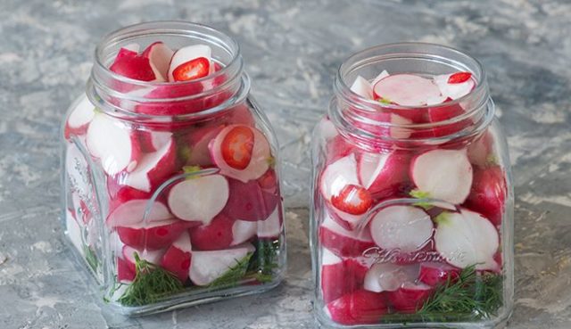 Pickled radish: recipes for the winter