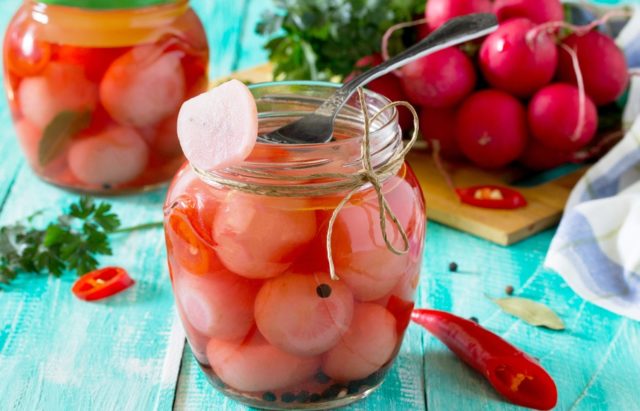 Pickled radish: recipes for the winter