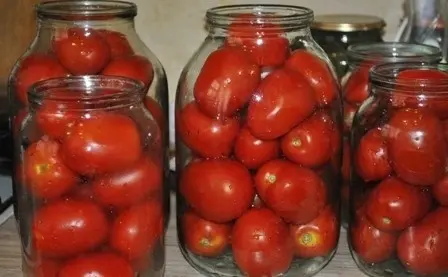 Pickled tomatoes for the winter