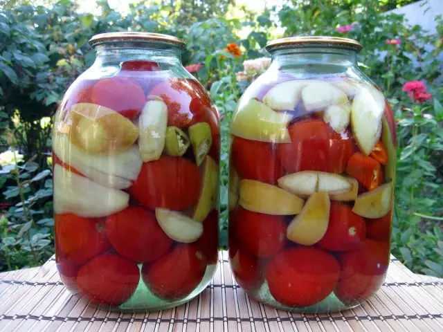 Pickled tomatoes for the winter