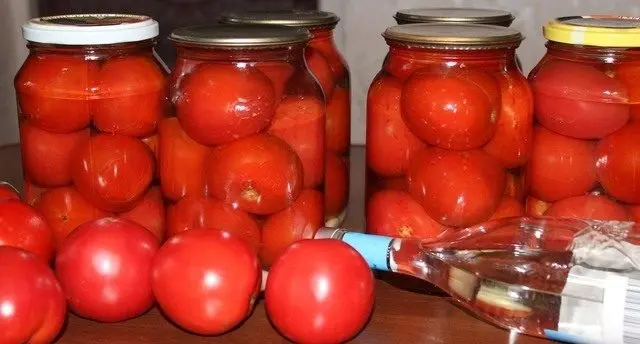 Pickled tomatoes for the winter