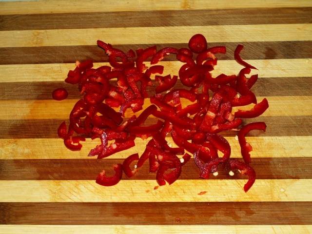 Pickling cabbage with chunks