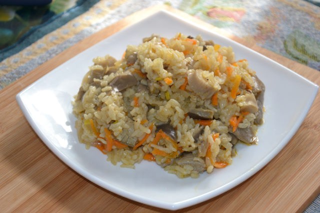 Pilaf with oyster mushrooms: recipes with photos