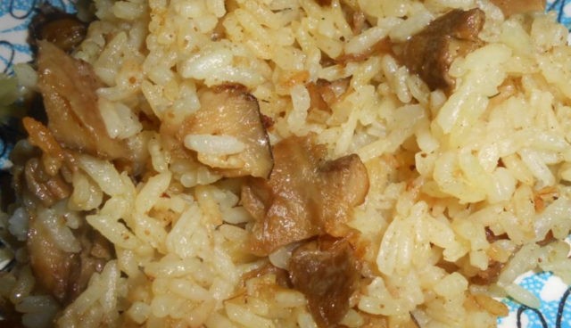 Pilaf with oyster mushrooms: recipes with photos