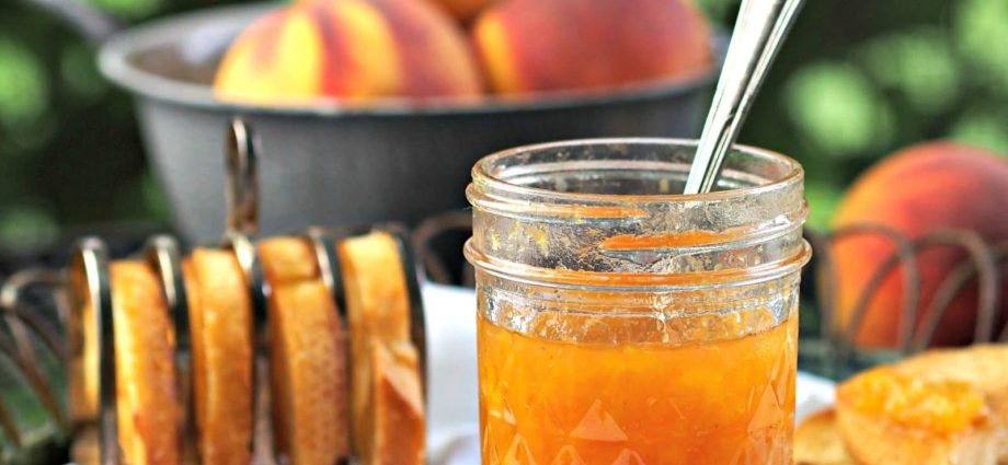 Pitted Peach Jam: 5 Recipes