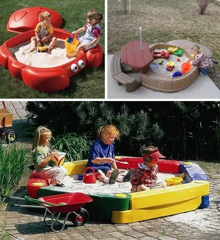 plastic sandbox