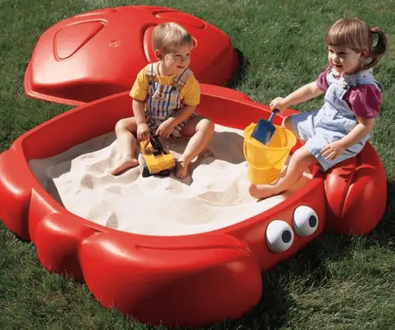 plastic sandbox