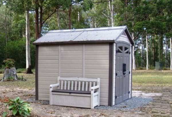 plastic shed 