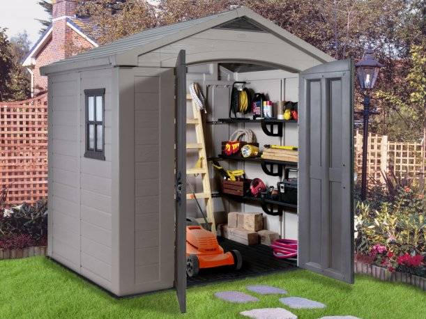 plastic shed 