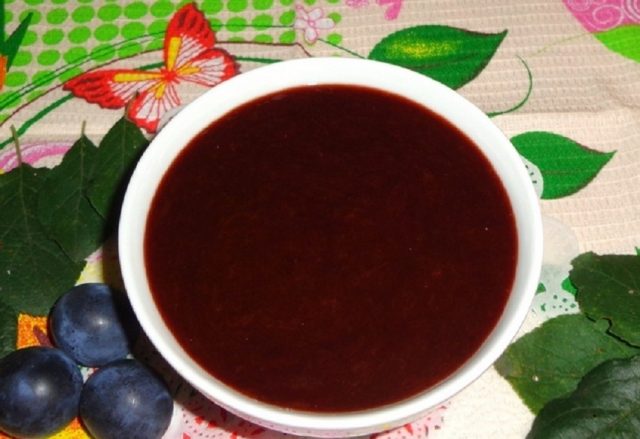 Plum jam recipe for the winter