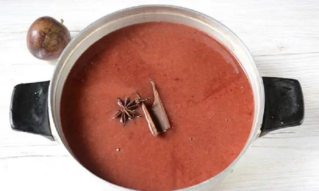 Plum jam recipe for the winter