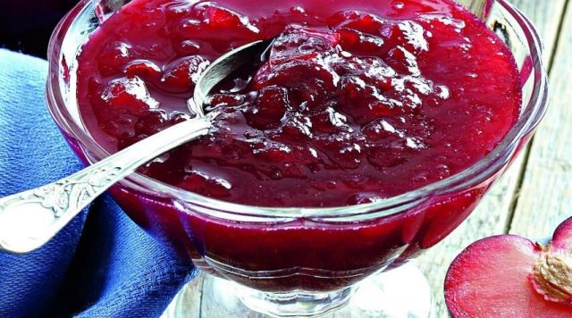 Plum jam recipe for the winter