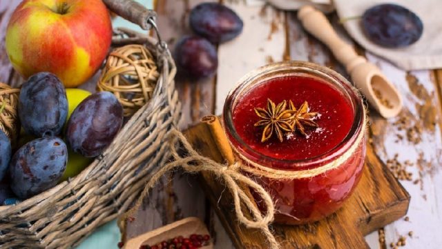 Plum jam recipe for the winter