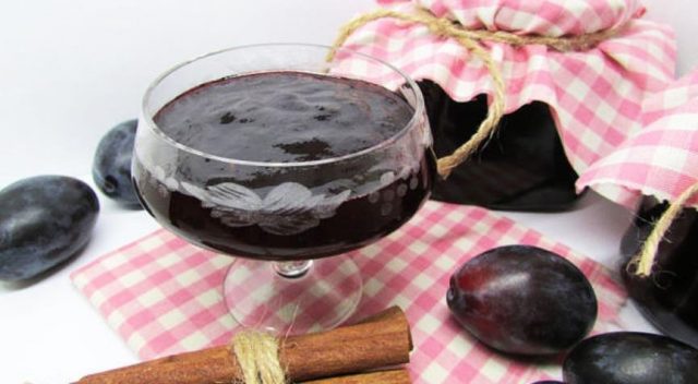 Plum jam recipe for the winter