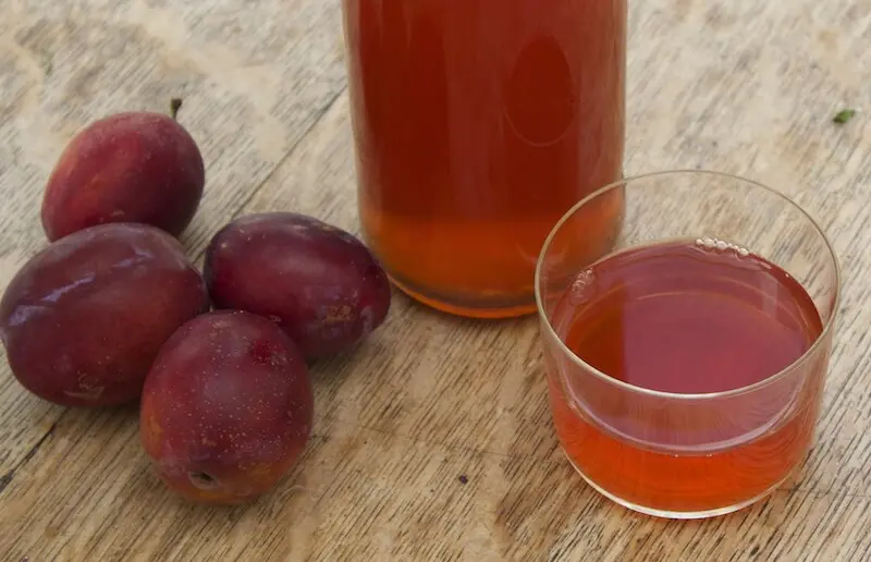 Plum wine at home