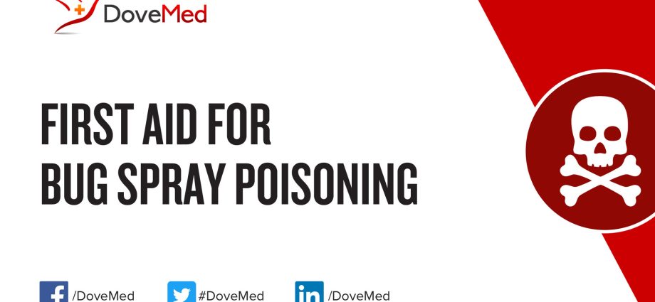 Poisoning caused by insects &#8211; symptoms and first aid