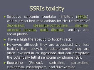 Poisoning with antidepressants &#8211; symptoms of poisoning, first aid