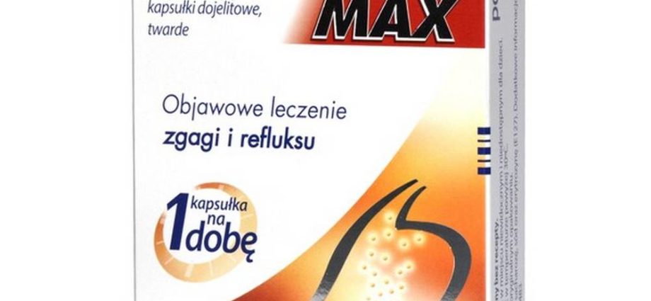 Polprazol Max &#8211; a medicine for heartburn