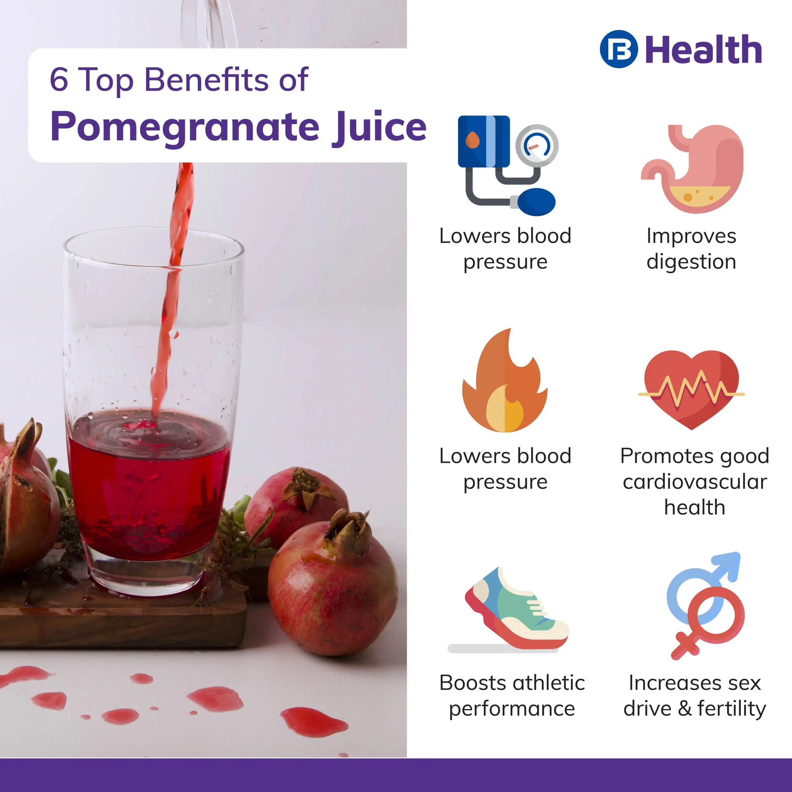 Pomegranate raises or lowers blood pressure