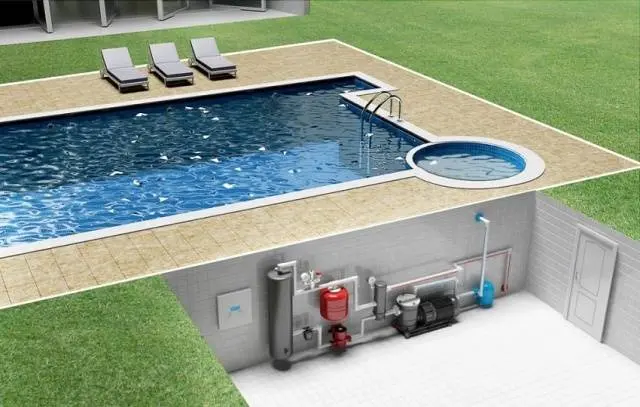 Pool water heater