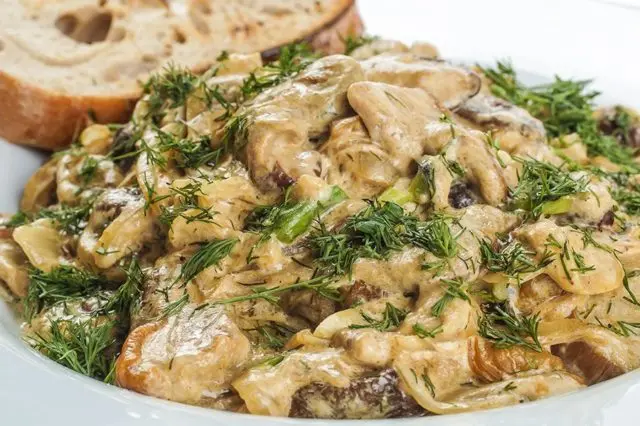 Porcini mushrooms in sour cream: fried and stewed, delicious recipes