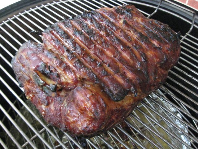 Pork ham: smoking recipes at home, in a smokehouse