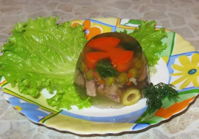 Pork tongue aspic: recipes with and without gelatin