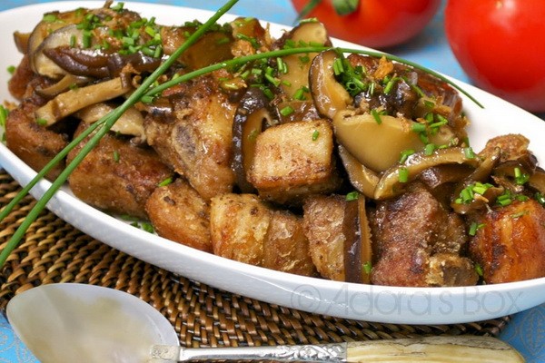 Pork with oyster mushrooms: recipes for mushroom dishes with meat