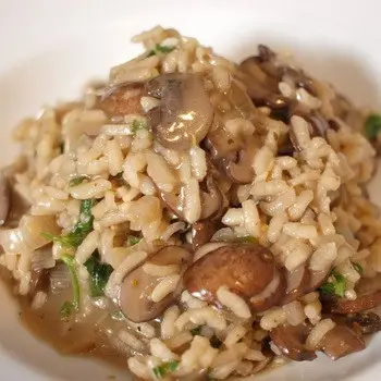 Porridge and risotto with mushrooms: cooking recipes