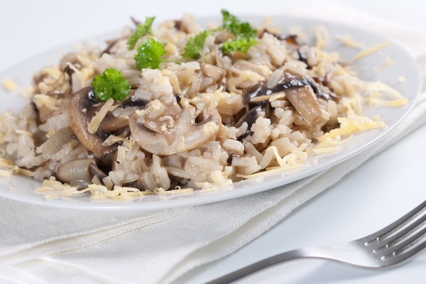 Porridge and risotto with mushrooms: cooking recipes