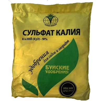 Potash fertilizers for tomatoes 