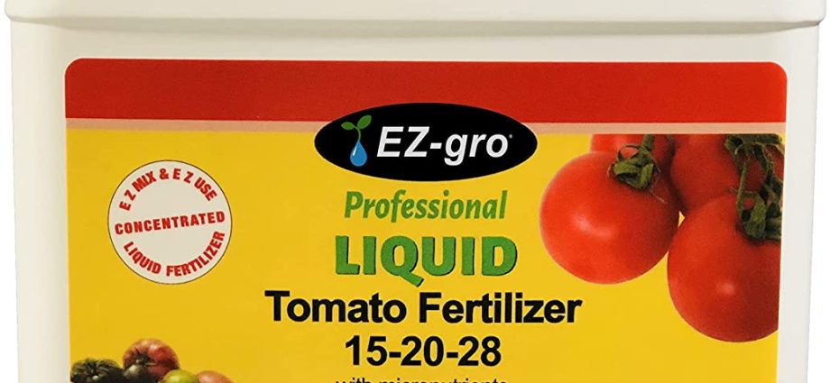 Potash fertilizers for tomatoes 