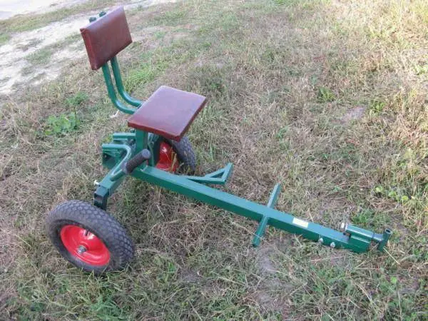 Potato planter: walk-behind tractor dimensions